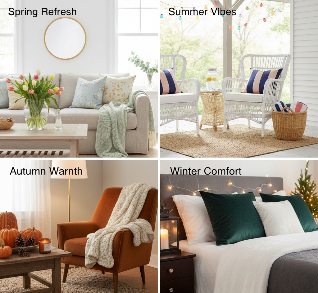 Seasonal Home Decor Tips to Refresh Your Space