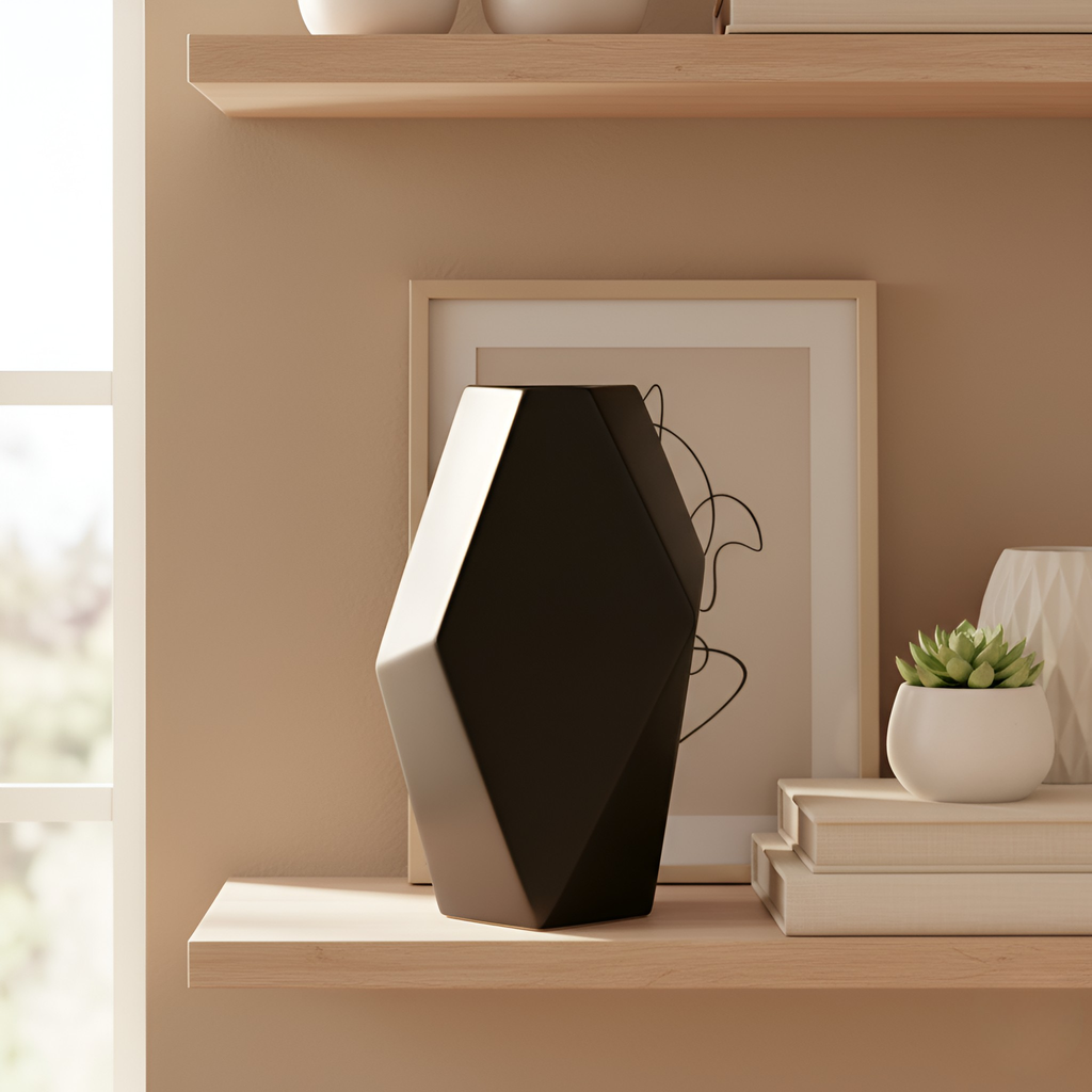 Geometric Decorative Vase